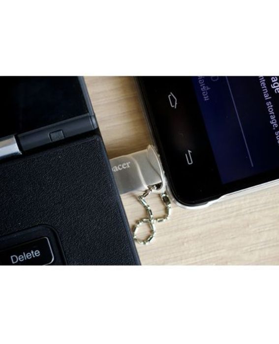 تصویر  فلش مموری OTG USB اپیسر مدل آ اچ 173 - 16 گیگابایت
