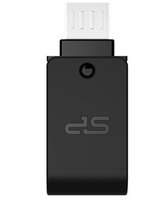 تصویر  فلش مموری OTG USB سیلیکون پاور مدل ایکس 21 - 16 گیگابایت
