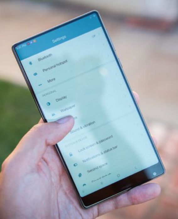 تصویر  گوشی موبایل شیائومی مدل Mi Mix ظرفیت 256 گیگابایت رم 6 گیگابایت
