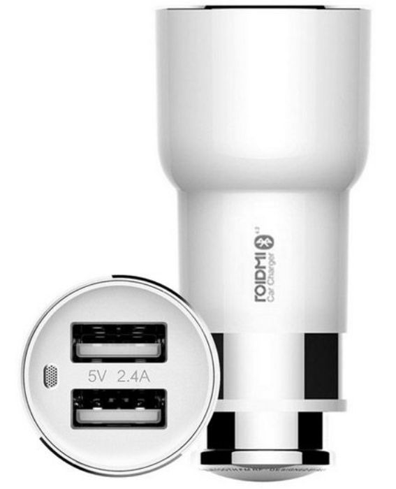 تصویر  شارژر فندکی شیائومی مدل Roidmi BFQ02RM همراه FM Transmitter