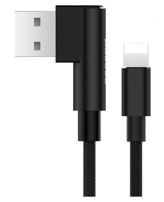 تصویر  کابل اتصال لایتنینگ به یو اس بی بیسوس برای شارژ و انتقال اطلاعات آیفون و آیپد مدل یارت البو - 1 متر