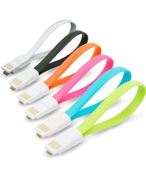 تصویر  کابل اتصال رنگی میکرو یو اس بی شیائومی برای شارژ و انتقال اطلاعات گوشی‌ های اندرویدی - 1.2 متر