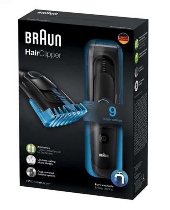 تصویر  ماشین اصلاح سر و صورت (ریش تراش) براون مدل HC5010