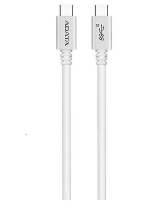 تصویر  کابل شارژ و انتقال اطلاعات USB-C به USB-C 3.1 Gen2 ای دیتا