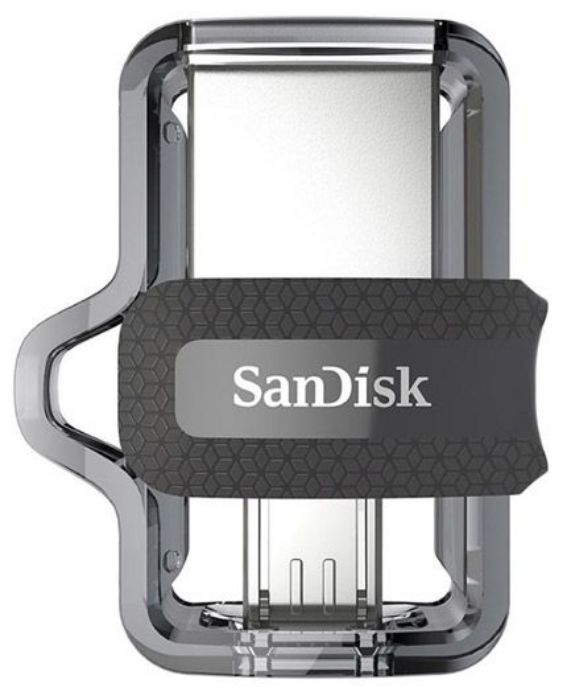 تصویر  فلش مموری 16 گیگابایت OTG USB سن دیسک مدل دوآل درایو ام 3.0