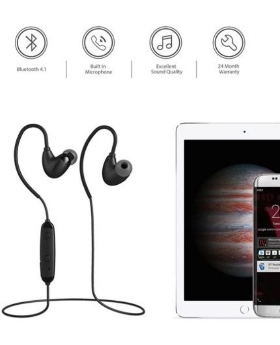 تصویر  هندزفری بی سیم آکی مدل Wireless Arcs EP-B16