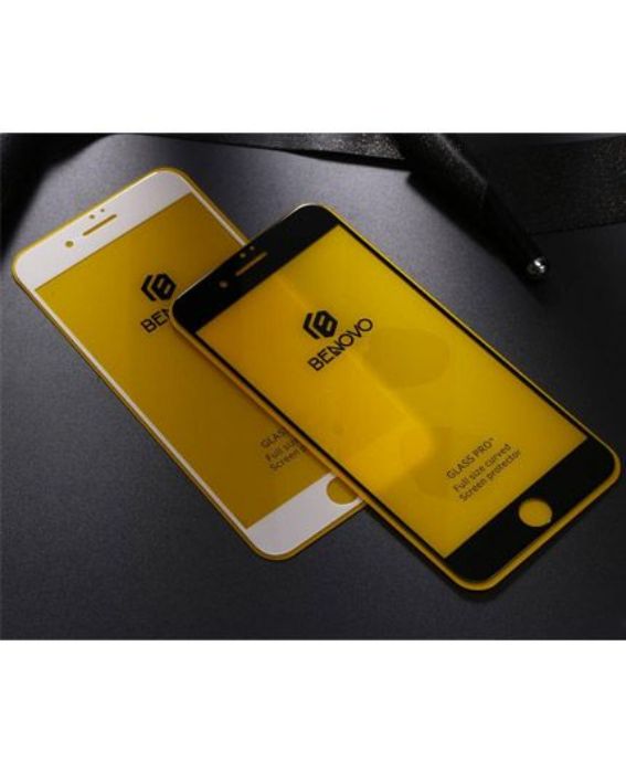 تصویر  محافظ صفحه نمایش شیشه‌ ای (گلس) بنوو برای گوشی اپل آیفون 7 و 8 با حفاظت کامل از حریم شخصی