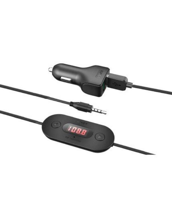 تصویر  شارژر فندکی آکی مدل BT-F2 همراه FM Transmitter
