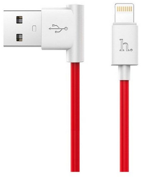 تصویر  کابل اتصال لایتنینگ به یو اس بی هوکو برای شارژ و انتقال اطلاعات آیفون و آیپد مدل UPL11 ال شیپ - 1.2 متر