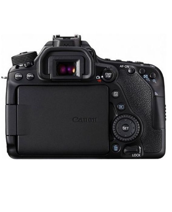 تصویر  دوربین دی اس ال آر کانن مدل EOS 80D به همراه لنز 18-135 میلی‌متری IS USM