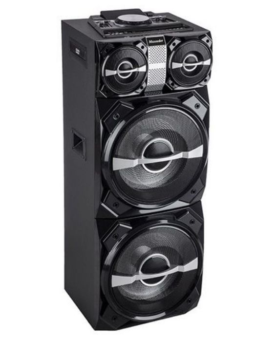 تصویر  پخش کننده DVD و اسپیکر حرفه‌ای 34 هزار وات مکسیدر مدل MX-TSD7082BT