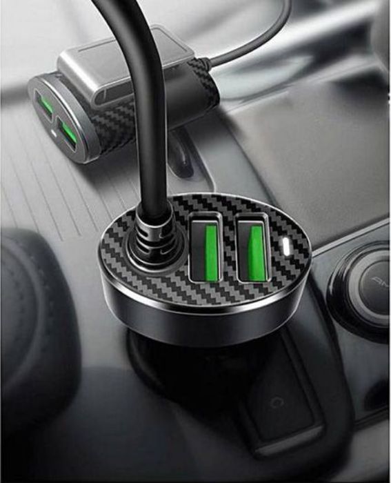 تصویر  شارژر فندکی الدینیو مدل Sharing Charger
