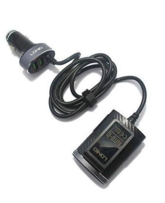 تصویر  شارژر فندکی الدینیو مدل Sharing Charger