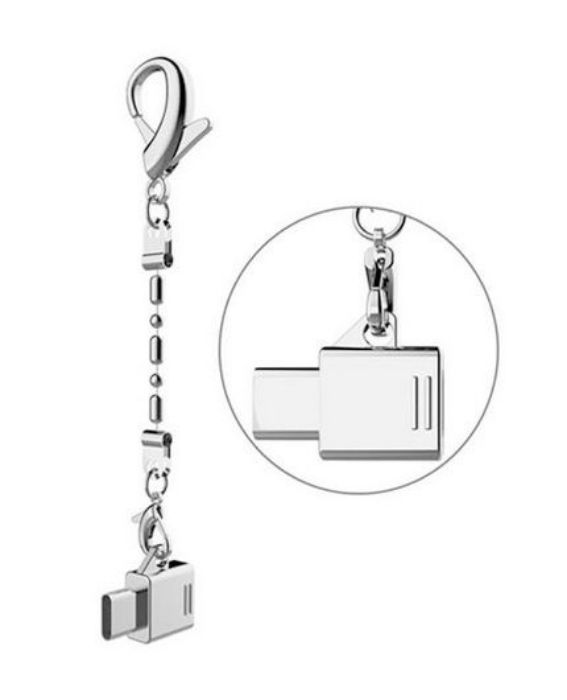 تصویر  تبدیل USB Type-C به MicroUSB ارلدام مدل ET-TC03