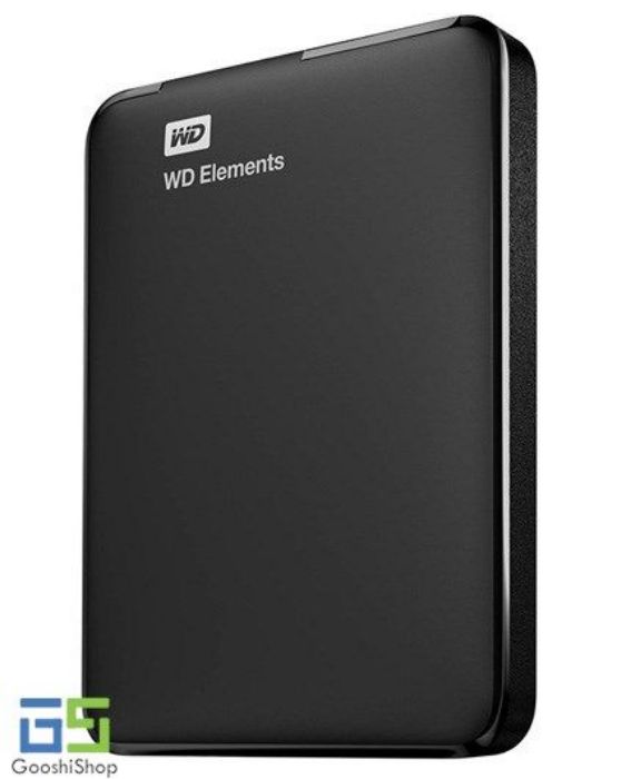تصویر  هارد اکسترنال وسترن دیجیتال مدل Elements ظرفیت 2 ترابایت