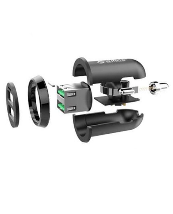 تصویر  شارژر فندکی اوریکو مدل UCE-2U توان 17 وات