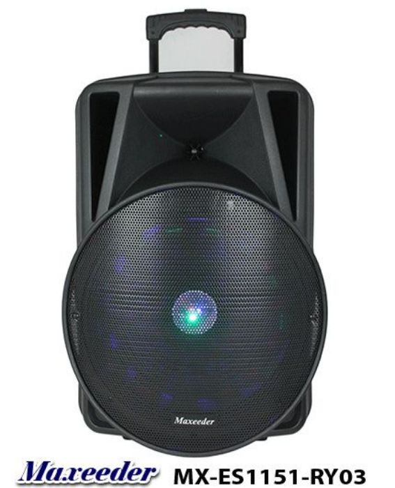 تصویر  اسپیکر چمدانی مکسیدر مدل MX-ES1151 RY03