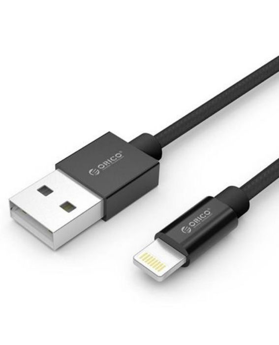 تصویر  کابل 1 متری شارژ و انتقال اطلاعات USB 2.0 به Lightning اوریکو برای شارژ و انتقال اطلاعات آیفون و آیپد مدل LTF-10