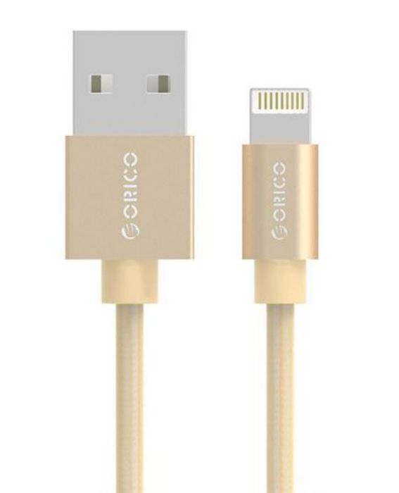 تصویر  کابل 1 متری شارژ و انتقال اطلاعات USB 2.0 به Lightning اوریکو برای شارژ و انتقال اطلاعات آیفون و آیپد مدل LTF-10