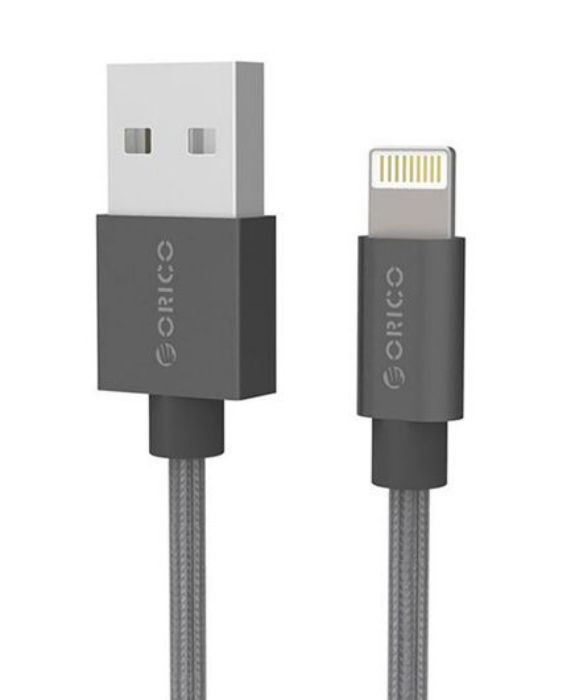 تصویر  کابل 1 متری شارژ و انتقال اطلاعات USB 2.0 به Lightning اوریکو برای شارژ و انتقال اطلاعات آیفون و آیپد مدل LTF-10