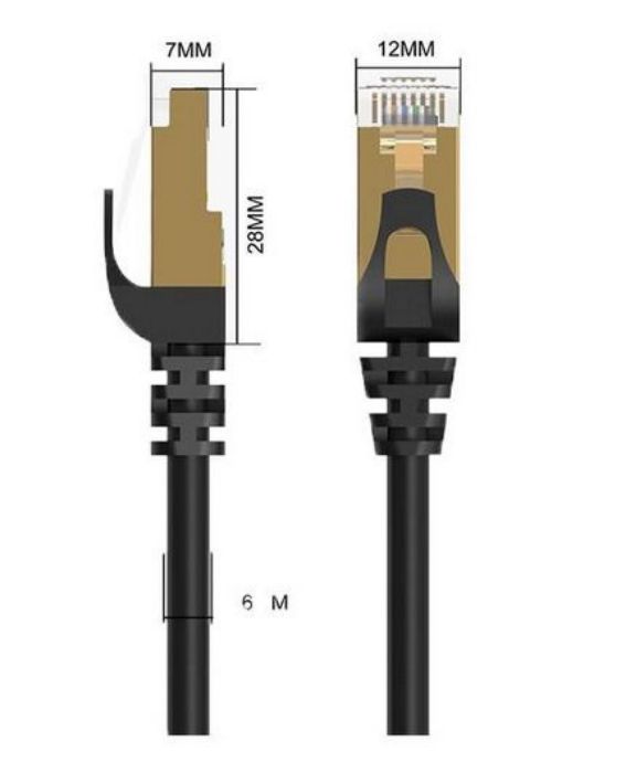 تصویر  کابل 10 متری شبکه CAT7 اوریکو مدل PUG-C7