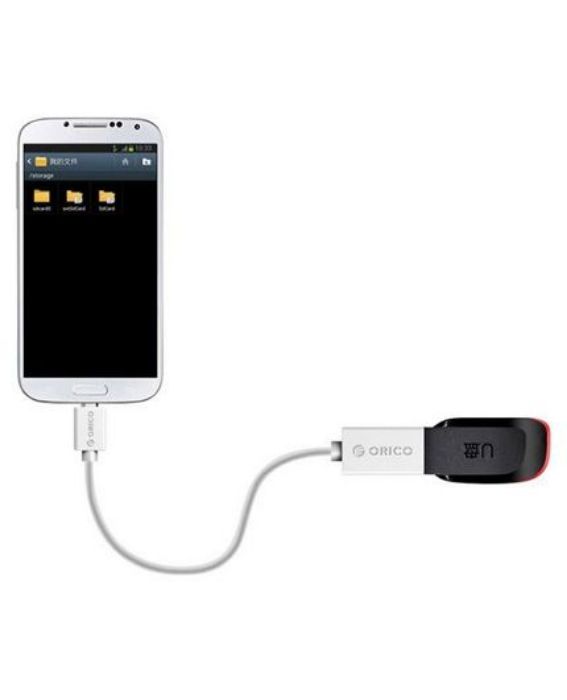 تصویر  کابل 15 سانتی‌متری OTG USB 2.0 اوریکو مدل COR2-15