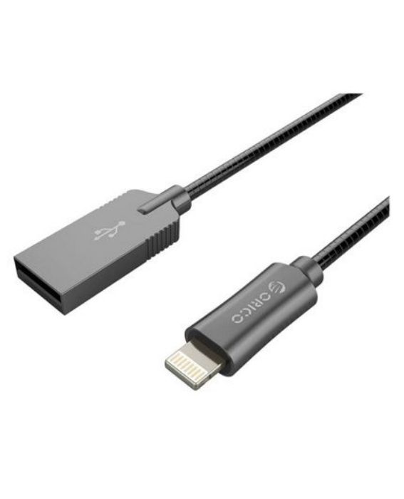 تصویر  کابل 1 متری شارژ و انتقال اطلاعات USB 2.0 به Lightning اوریکو برای شارژ و انتقال اطلاعات آیفون و آیپد مدل LTS-10