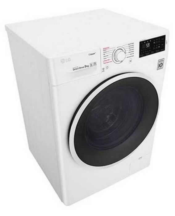 تصویر  ماشین لباسشویی 8 کیلویی ال جی مدل WM-845S