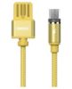 تصویر  کابل 95 سانتی‌متری شارژ و انتقال اطلاعات USB 2.0 به MicroUSB ریمکس مدل RC-095m