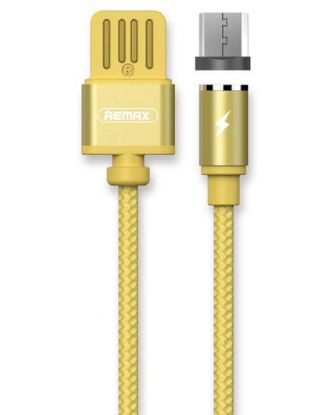 تصویر  کابل 95 سانتی‌متری شارژ و انتقال اطلاعات USB 2.0 به MicroUSB ریمکس مدل RC-095m