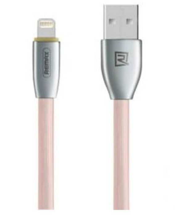 تصویر  کابل یک متری شارژ و انتقال اطلاعات USB 2.0 به Lightning ریمکس مدل RC-043i