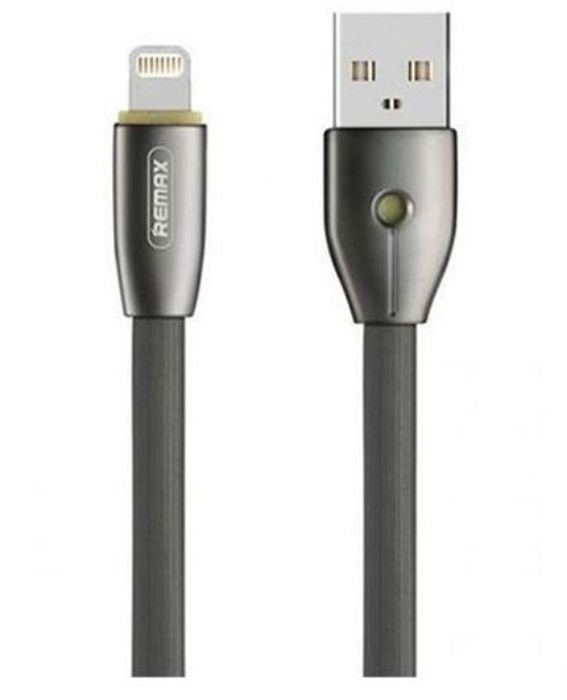 تصویر  کابل یک متری شارژ و انتقال اطلاعات USB 2.0 به Lightning ریمکس مدل RC-043i