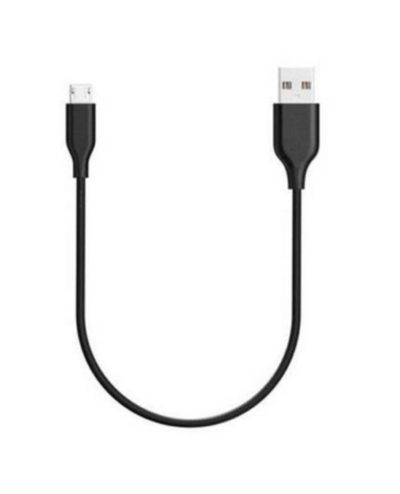 تصویر  کابل 20 سانتیمتری شارژ و انتقال اطلاعات USB 2.0 به میکرو یو اس بی ایکس کین