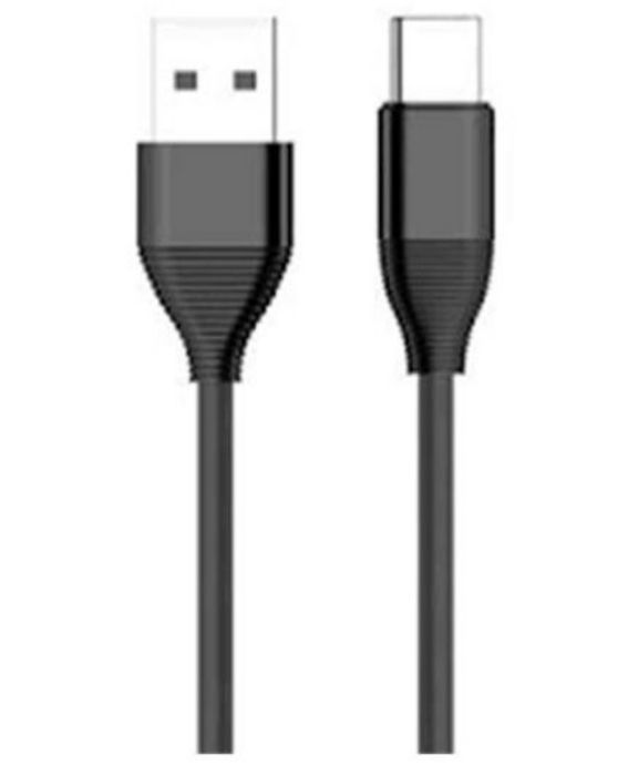 تصویر  کابل 20 سانتیمتری شارژ و انتقال اطلاعات USB 2.0 به تایپ سی ایکس کین
