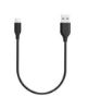 تصویر  کابل 20 سانتیمتری شارژ و انتقال اطلاعات USB 2.0 به تایپ سی ایکس کین