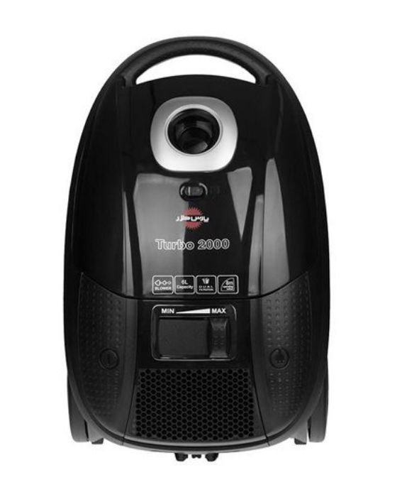 تصویر  جارو برقی 2000 وات پارس خزر مدل Turbo 2000