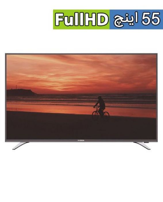 تصویر  تلویزیون 55 اینچ ال ای دی هوشمند ایکس ویژن مدل 55XT515