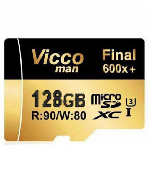 تصویر  کارت حافظه ویکومن فاینال میکرو اس دی ایکس سی 128 گیگابایت کلاس 10 با سرعت 90 مگابایت در ثانیه به همراه آداپتور تبدیل