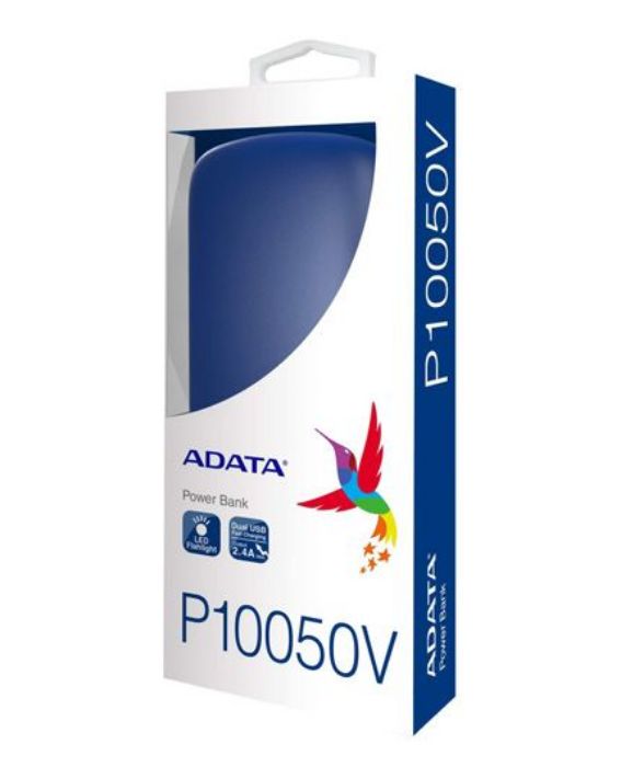 تصویر  پاوربانک ای دیتا مدل P10050V ظرفیت 10050 میلی آمپر ساعت