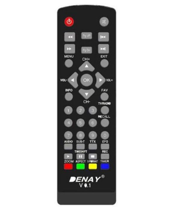 تصویر  گیرنده دیجیتال تلویزیون دنای مدل STB964T2