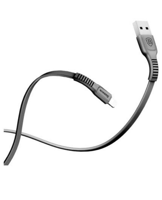 تصویر  کابل یک متری شارژ و انتقال اطلاعات USB به Lightning باسئوس سری Tough