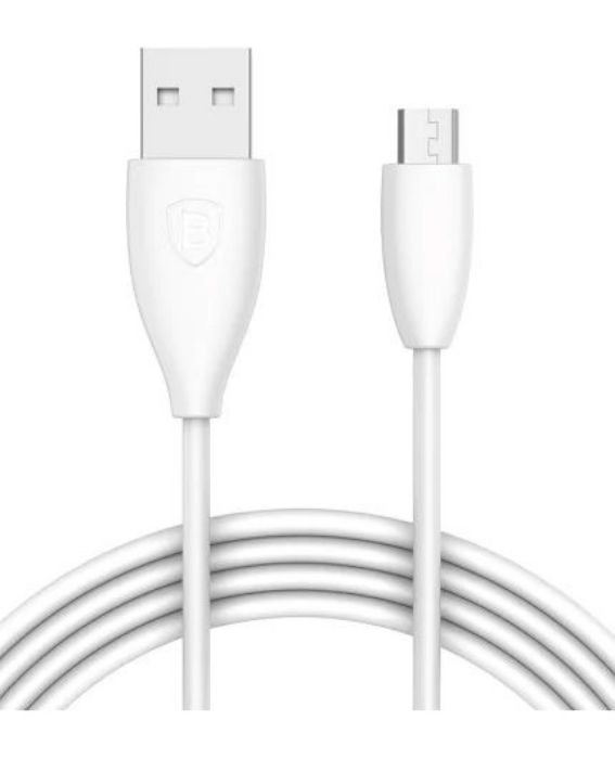 تصویر  کابل یک متری شارژ و انتقال اطلاعات USB به MicroUSB باسئوس مدل Pretty Waist