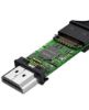 تصویر  کابل 1.8 متری تبدیل USB Type-C به HDMI باسئوس