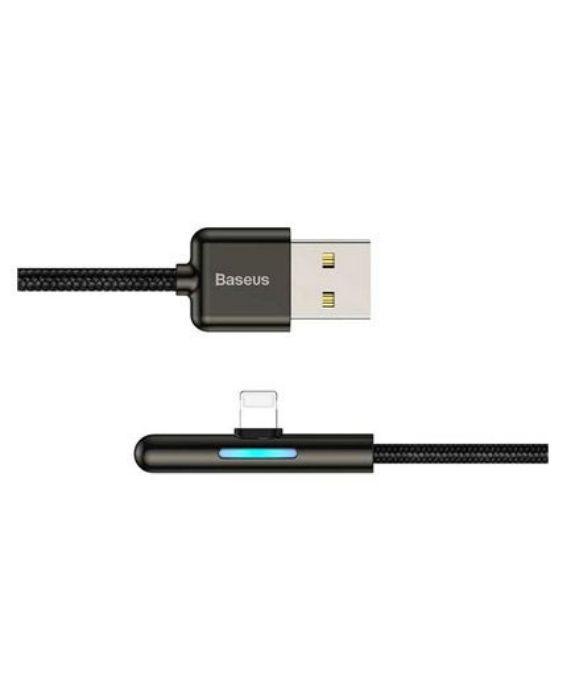 تصویر  کابل دو متری شارژ و انتقال اطلاعات USB به USB Type-C باسئوس مدل Iridescent Lamp