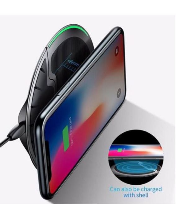 تصویر  شارژر وایرلس باسئوس مدل Foldable Multifunction