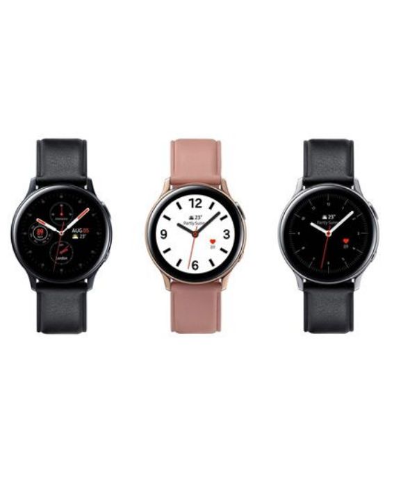تصویر  ساعت هوشمند سامسونگ Galaxy Watch Active 2 44mm با بند چرمی