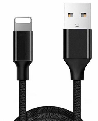تصویر  کابل یک متری شارژ و انتقال اطلاعات USB 2.0 به لایتنینگ جی فوز مدل CA 53