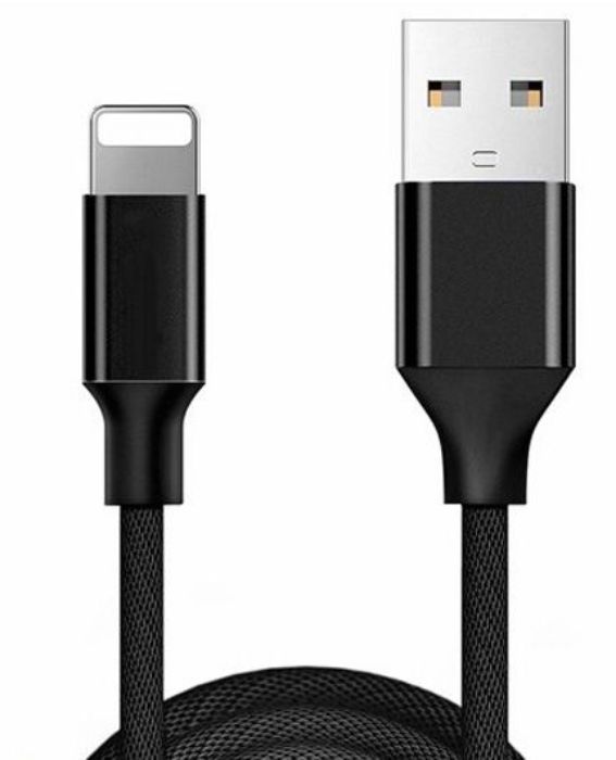 تصویر  کابل یک متری شارژ و انتقال اطلاعات USB 2.0 به لایتنینگ جی فوز مدل CA 53