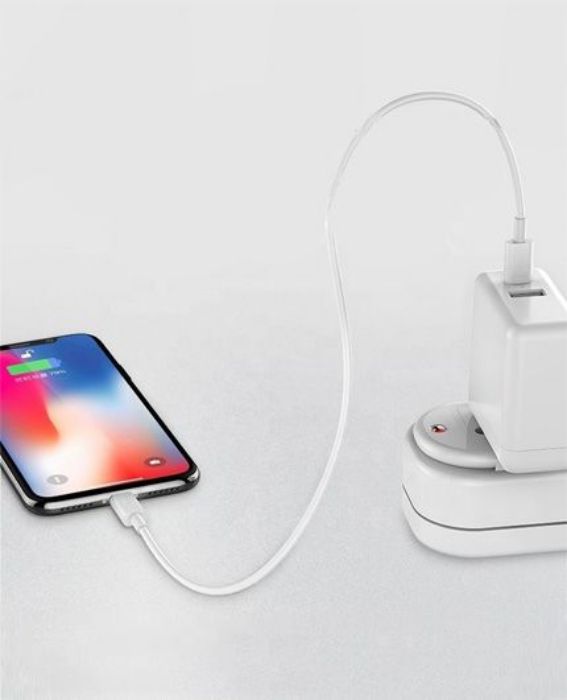 تصویر  کابل 1 متری شارژ و انتقال اطلاعات USB Type-C به Lightning برای شارژ و انتقال اطلاعات آیفون و آیپد