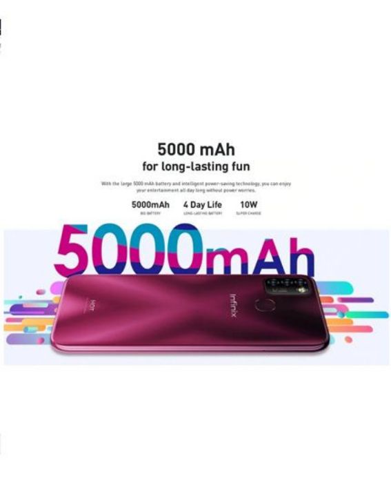 تصویر  گوشی موبایل اینفینیکس مدل Hot 10 Lite ظرفیت 32 گیگابایت رم 2 گیگابایت
